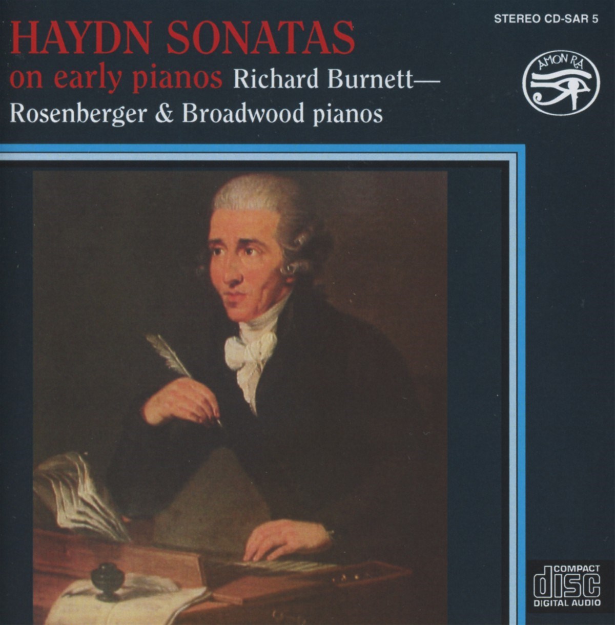 Afbeelding van Richard Burnett - Haydn: Sonatas On Early Pianos