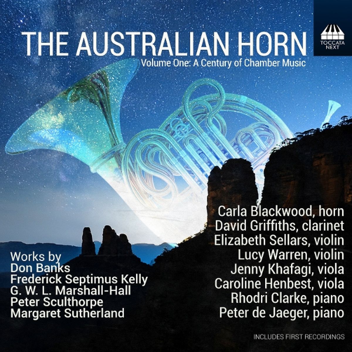 Afbeelding van Carla Blackwood, David Griffiths, Elizabeth Sellard, Lucy Warren - The Australian Horn, Volume One: A Century Of Chamber Music