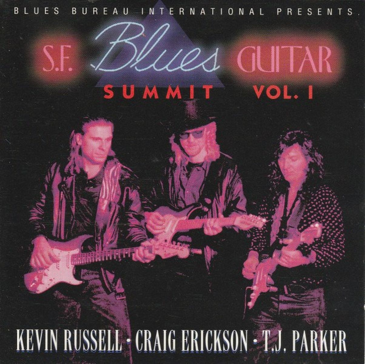 Afbeelding van Kevin Russell, Craig Erickson, T.J. Parker - S.F. Blues Guitar Summit Vol.1