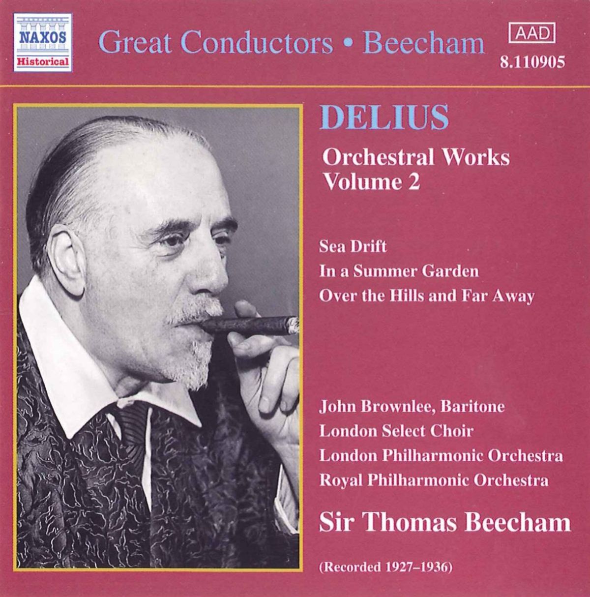John Brownlee, London Philharmonic Orchestra, Sir Thomas Beecham - Delius: Orchestral Works Volume 2