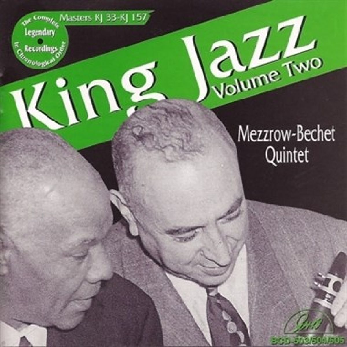 Afbeelding van Sidney Bechet & Mezz Mezzrow - King Jazz Series - Volume Two