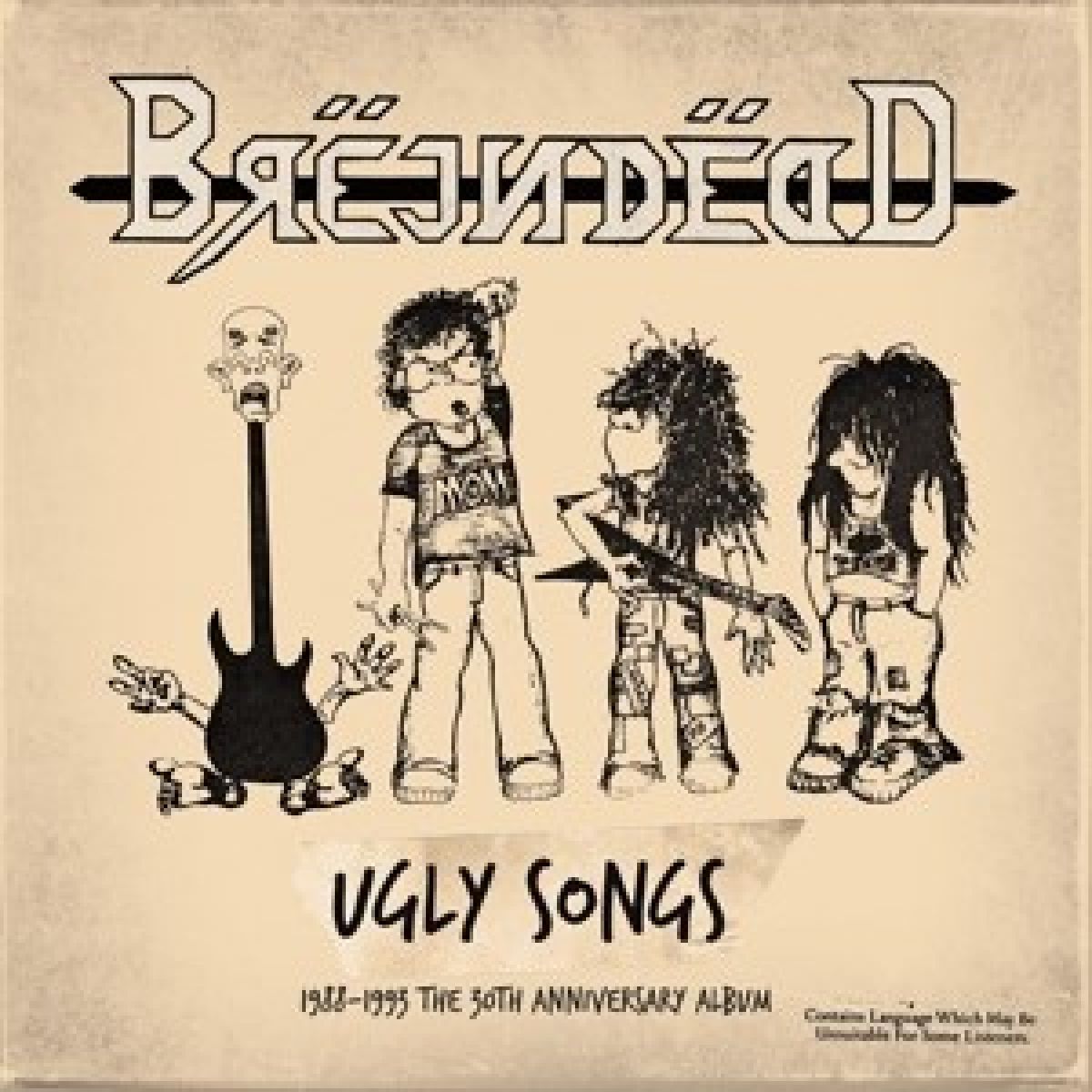 Afbeelding van Brejn Dedd - Ugly Songs 1988-1993
