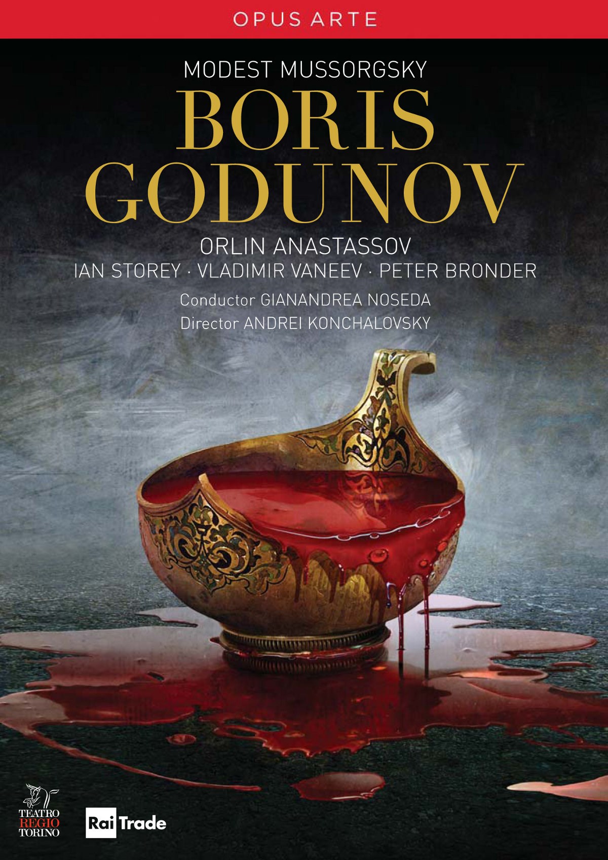 Afbeelding van Orlin Anastassov, Orchestra and Chorus Teatro Regio Torino - Mussorgsky: Boris Godunov