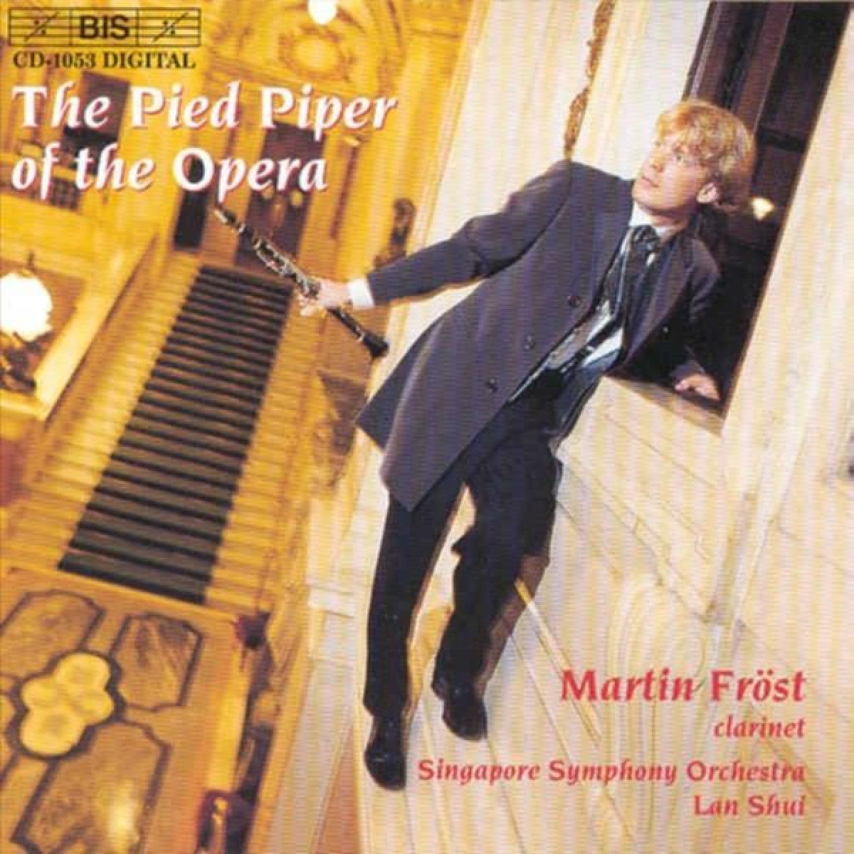Afbeelding van Martin Fröst, Singapore Symphony Orchestra, Lan Shui - The Pied Piper Of The Opera
