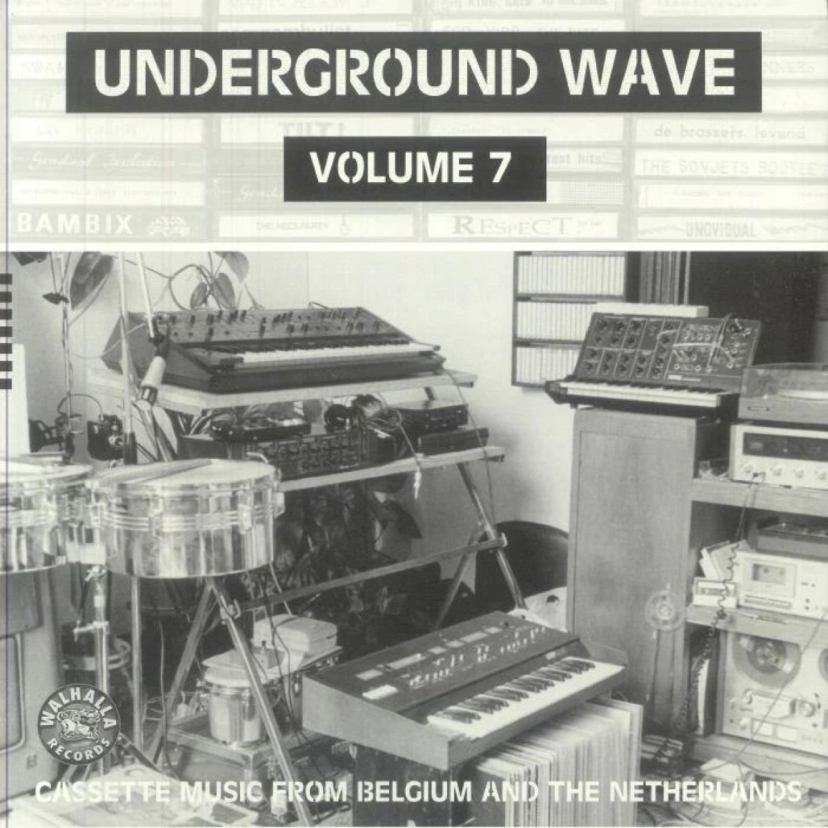 Afbeelding van Various Artists - Underground Wave Volume 7: Cassette Music From Belgium & The Netherlands