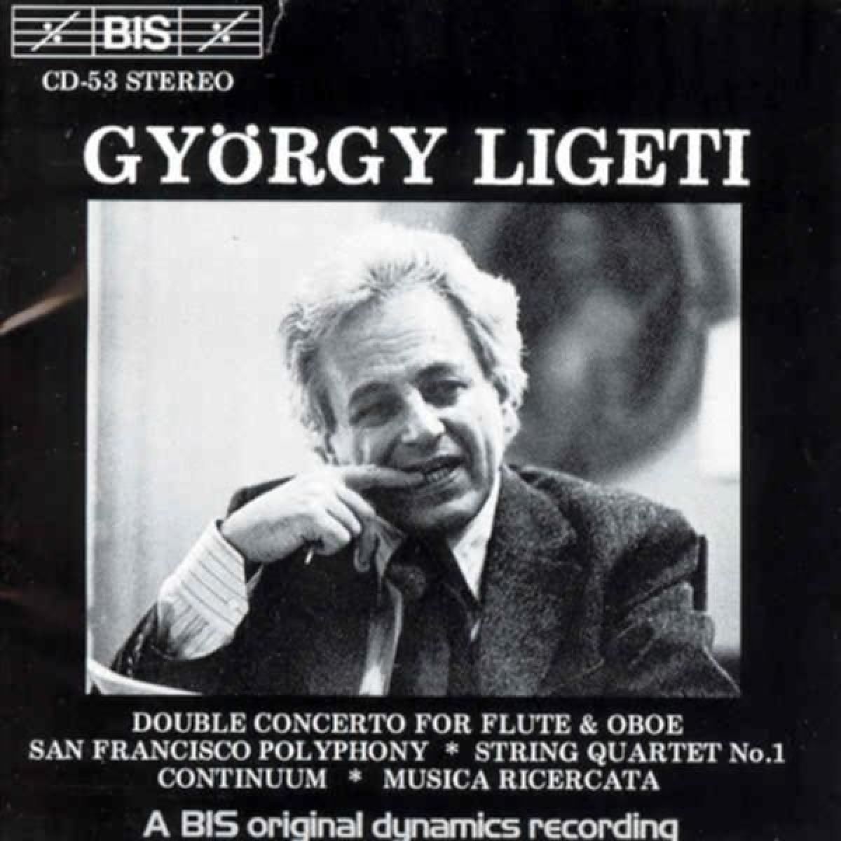 Afbeelding van Gunilla von Bahr, Torleif Lännerholm, Swedish Radio Symphony Orchestra - Ligeti: Double Concerto For Flute, Oboe
