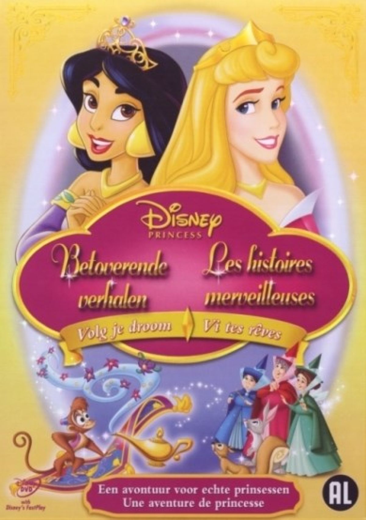 Disney princess betoverende verhalen-volg je droom