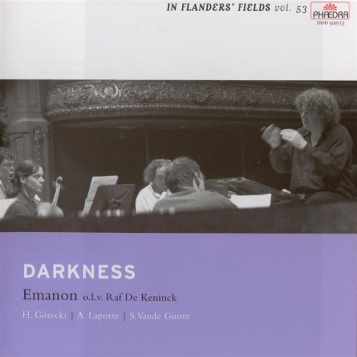 Afbeelding van Emanon Ensemble - In Flanders' Fields Vol.53 - Darkness