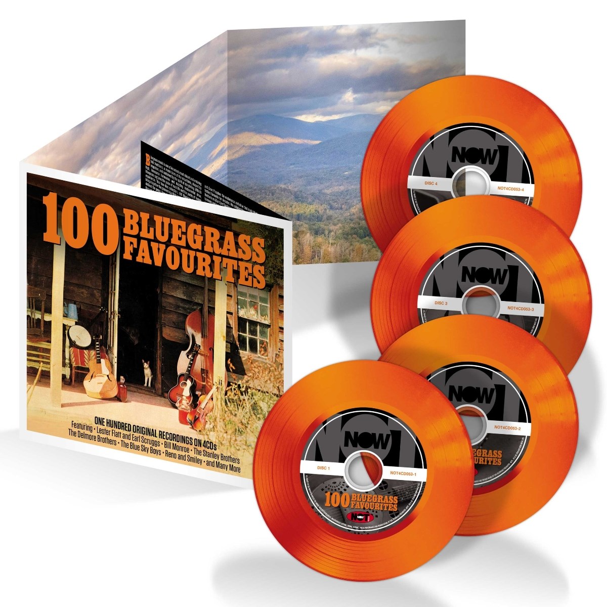 Afbeelding van Various Artists - 100 Bluegrass Favourites