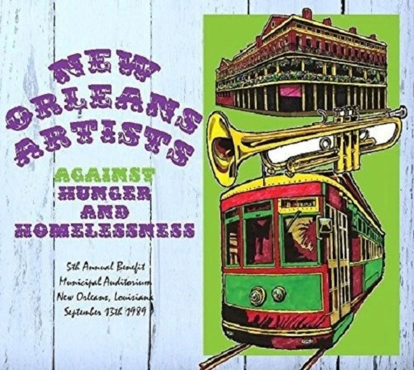 Afbeelding van Various Artists - New Orleans Benefit Concert 1989