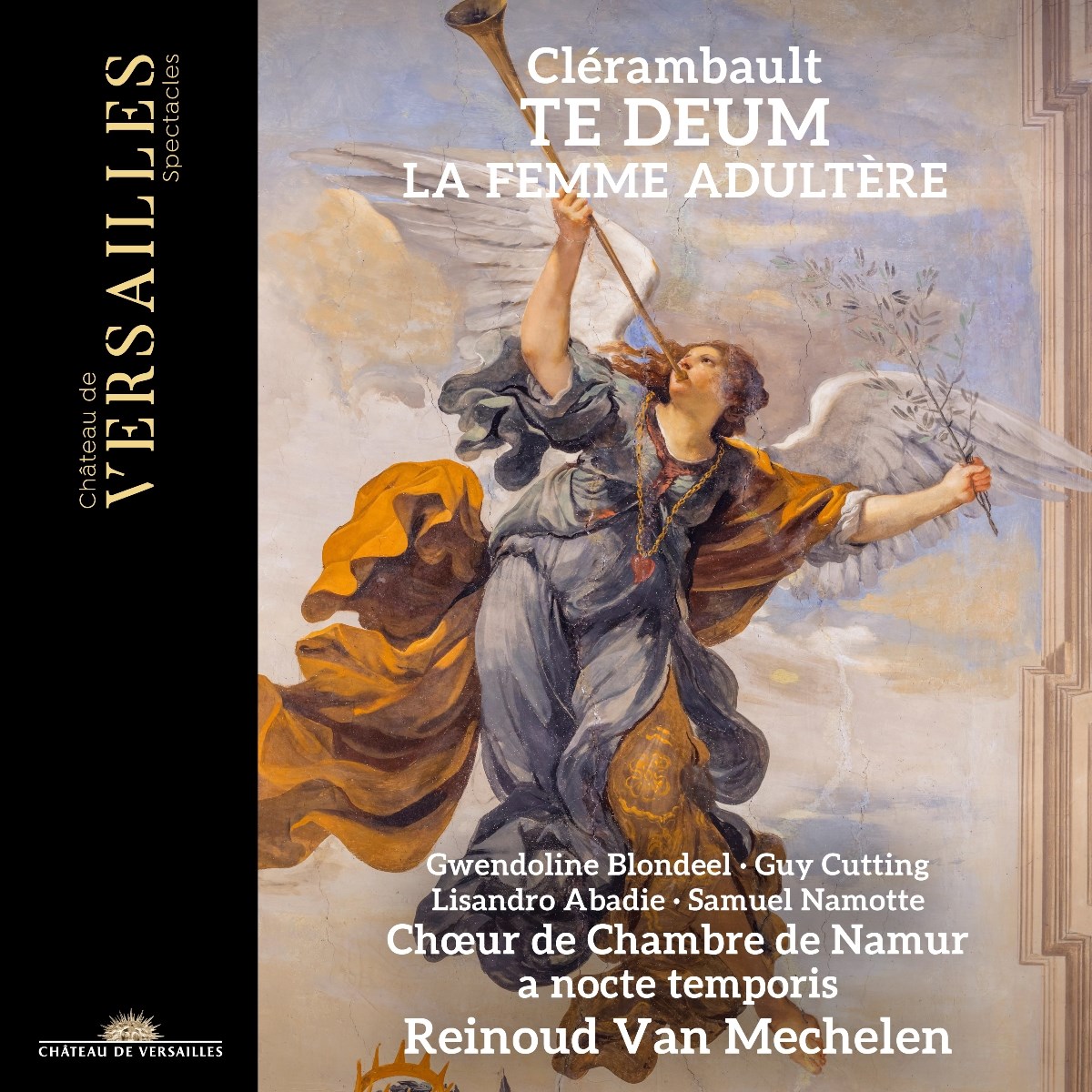Afbeelding van Guy Cutting, Reinoud Van Mechelen, Samuel Namotte, A Nocte Temporis, Choeur De Chambre De Namur, Gwendoline Blondeel, Lisandro Abadie - Clerambault: Te Deum & Histoire De La Femme Adultere