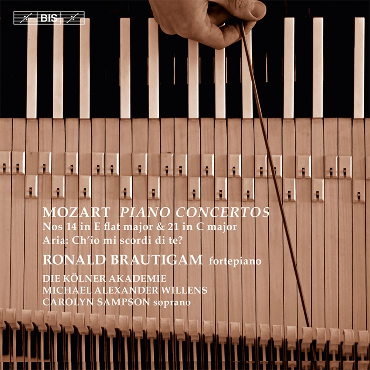 Afbeelding van Ronald Brautigam, Die Kölner Akademie, Michael Alexander Willens - Mozart: Piano Concerto No.14 In E Flat Major, K 449 / Piano