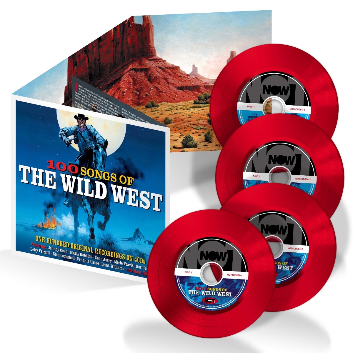 Afbeelding van Various Artists - 100 Songs Of The Wild West