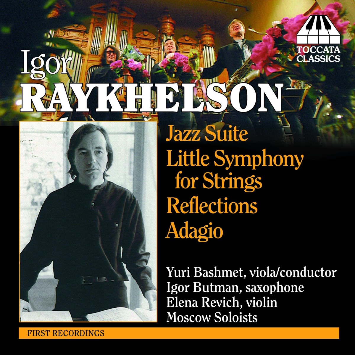 Afbeelding van Various Artists - Raykhelson: Jazz Suite, Little Symphony For Strings, Reflections, Adagio
