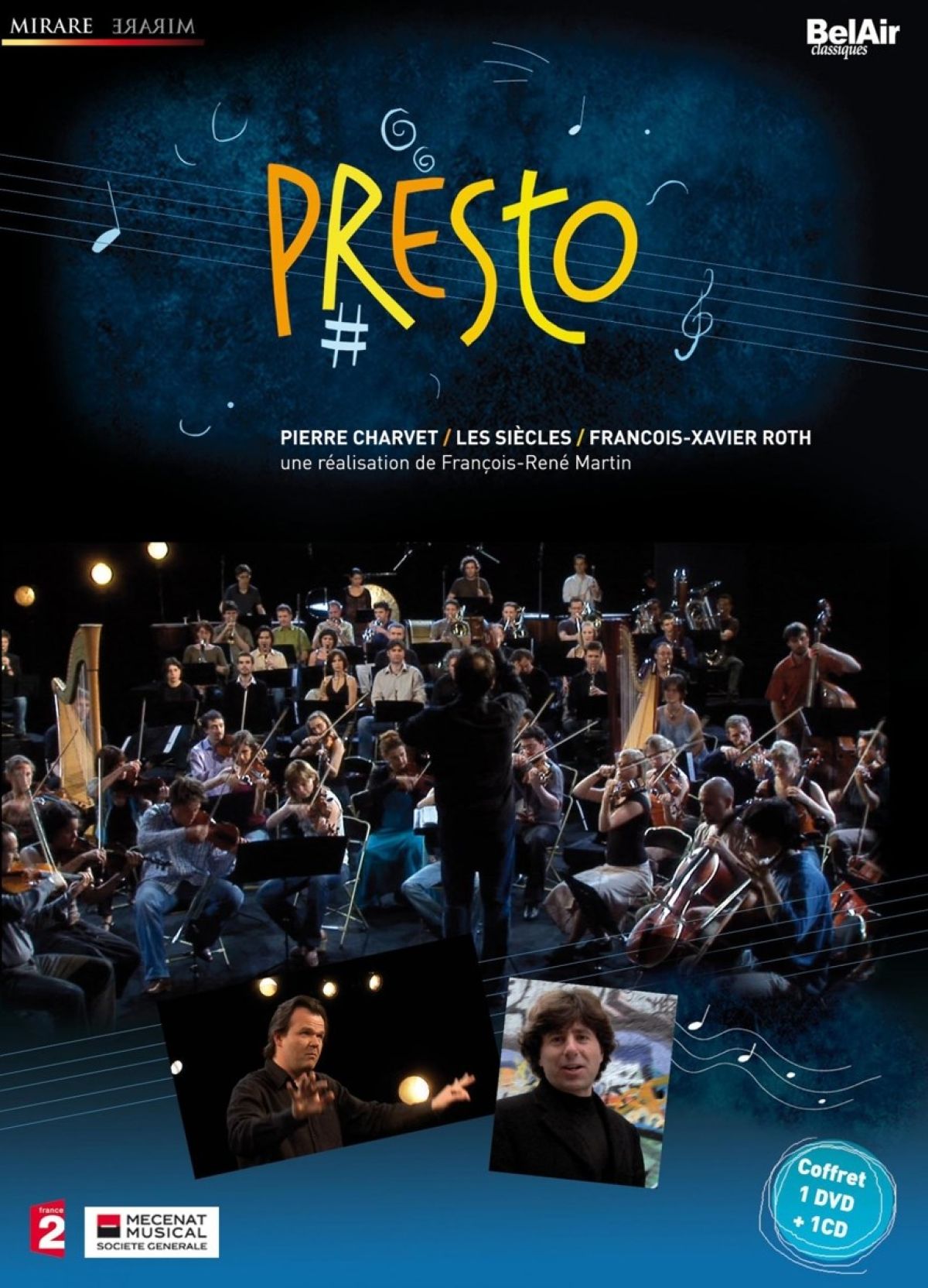 Afbeelding van Pierre Charvet, Les Siècles, François-Xavier Roth - Presto Volume 1