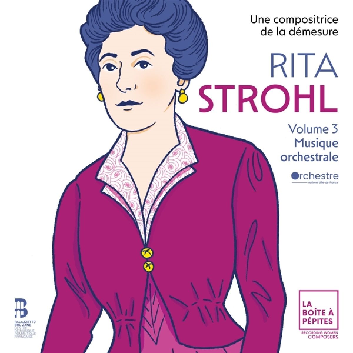 Afbeelding van Orchestre Mational d'Île-de-France - Rita Strohl Volume 3 Musique Orchestre