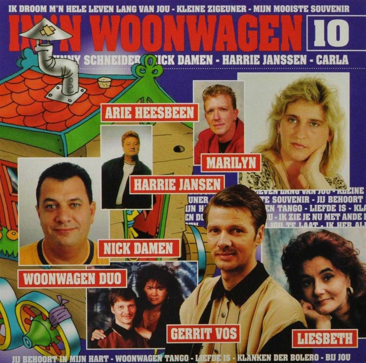 Afbeelding van Various Artists - In 'n woonwagen 10