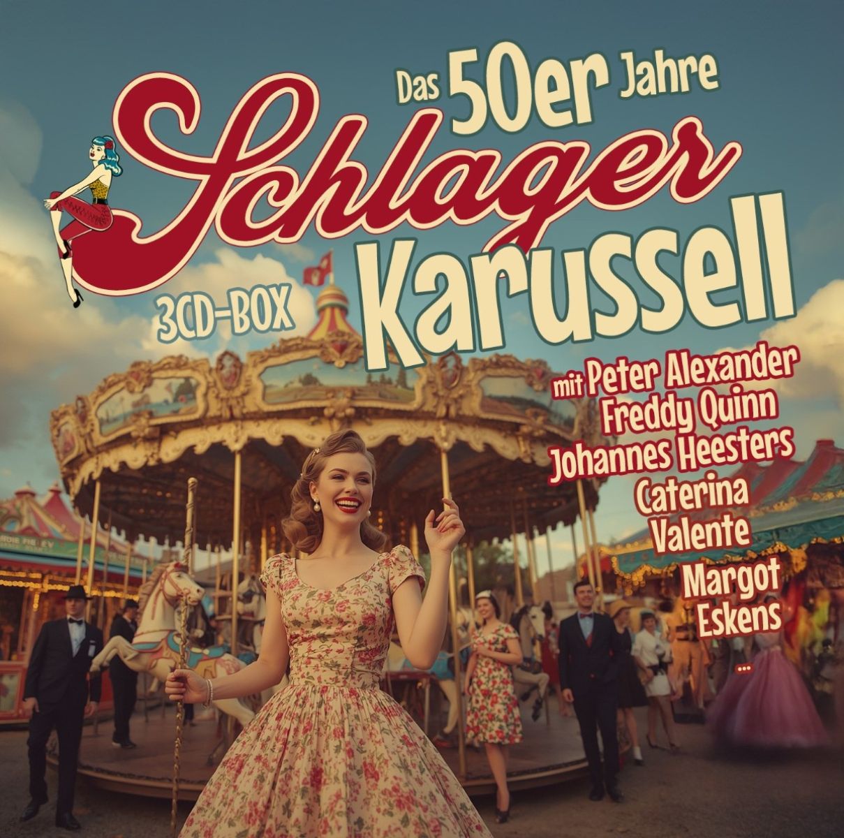Afbeelding van Various Artists - Das 50er Jahre Schlager Karussel