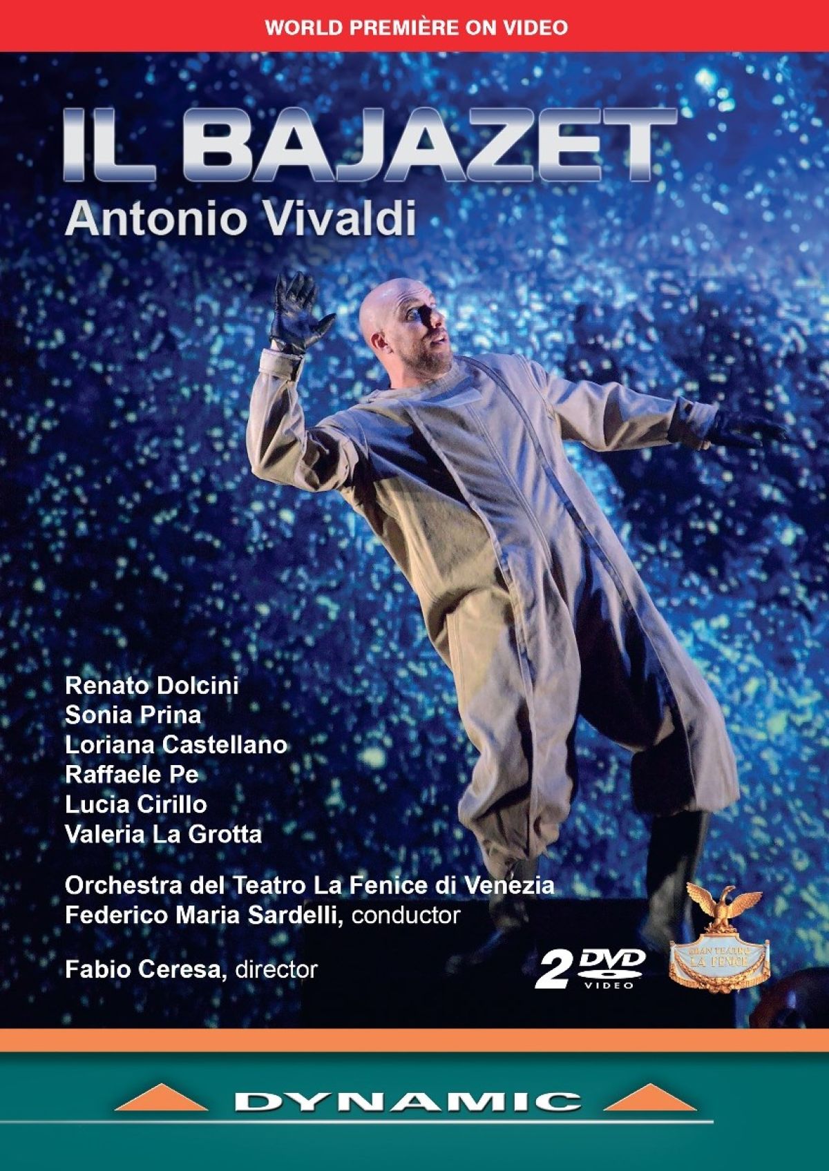 Afbeelding van Fabio Ceresa, Renato Dolcini, Sonia Prina, Loriana Castellano, Raffaele Pe, Lucia Cirillo, Valeria La Grotta, Alberto Busettini, Nicola Lamon, Francesco Ferrarini, Orchestra Del Teatro Le Fenice Di Venezia, Federico Maria Sardelli - Vivald: Il Bajazet