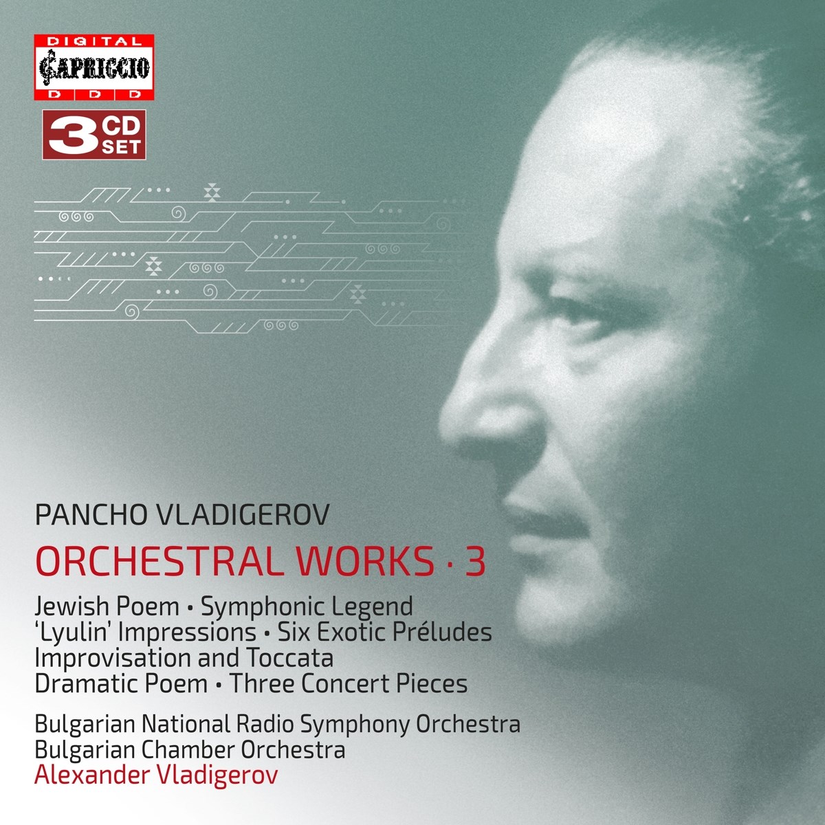 Afbeelding van Bulgarian Chamber Orchestra, Pancho Vladigerov - Vladigerov: Orchestral Works Vol. 3