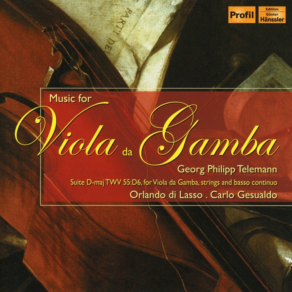 Various Artists - Music For Viola Da Gamba