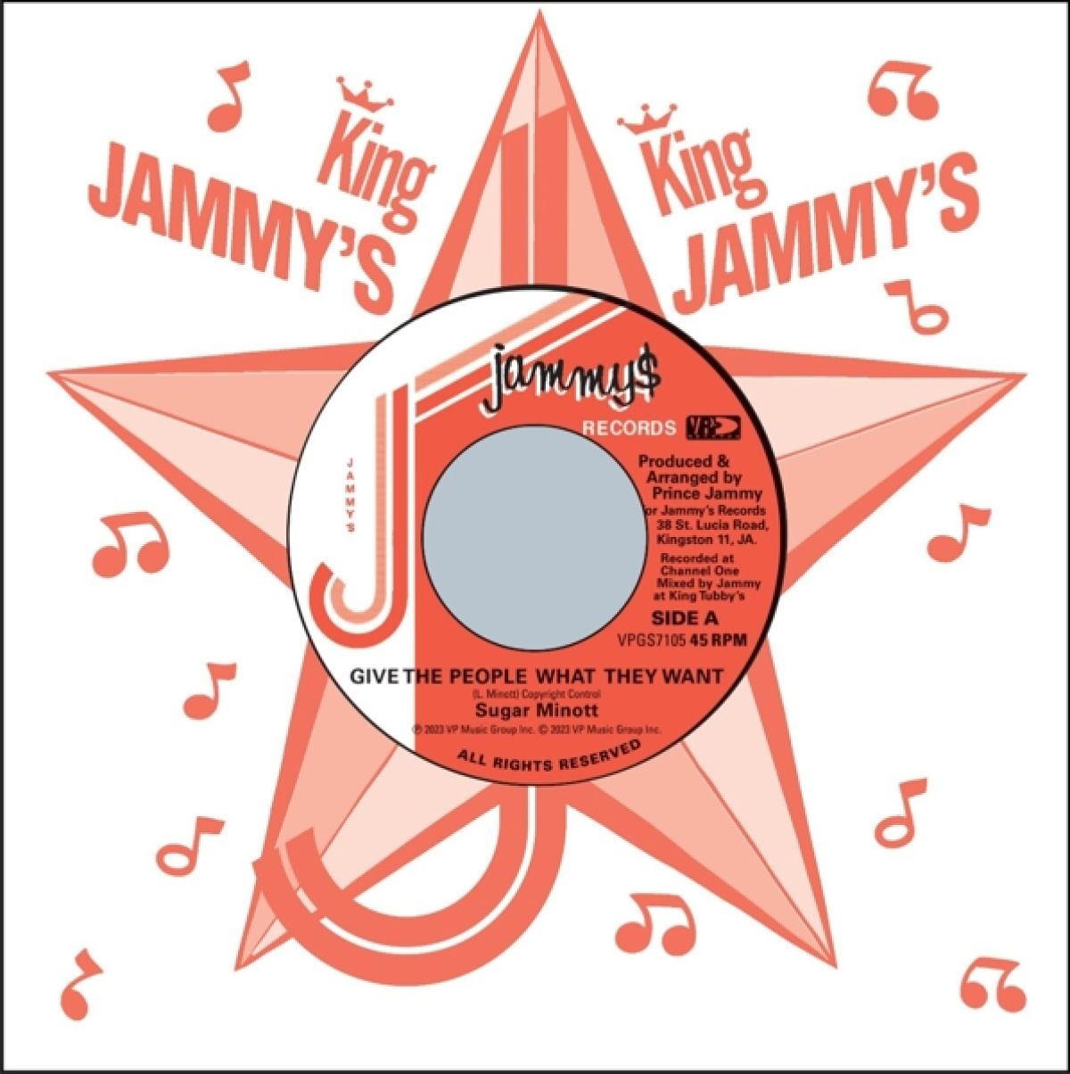 Afbeelding van Sugar Minott & Prince Jammy - Give The People / Brothers Of Blade