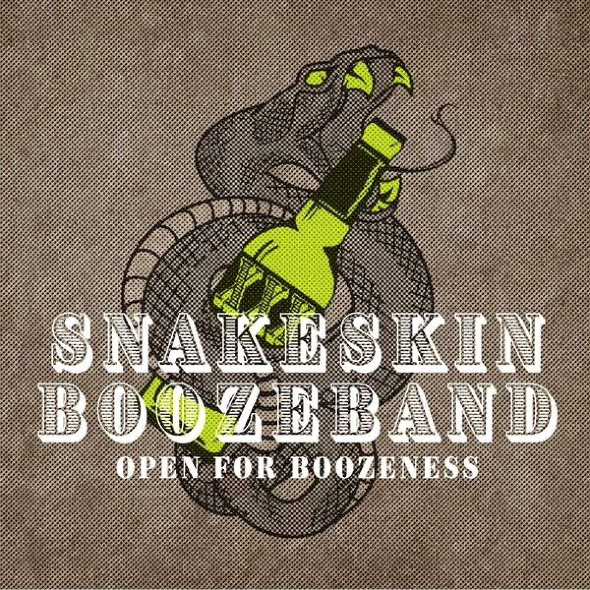 Afbeelding van Snakeskin Boozeband - Open For Boozeness