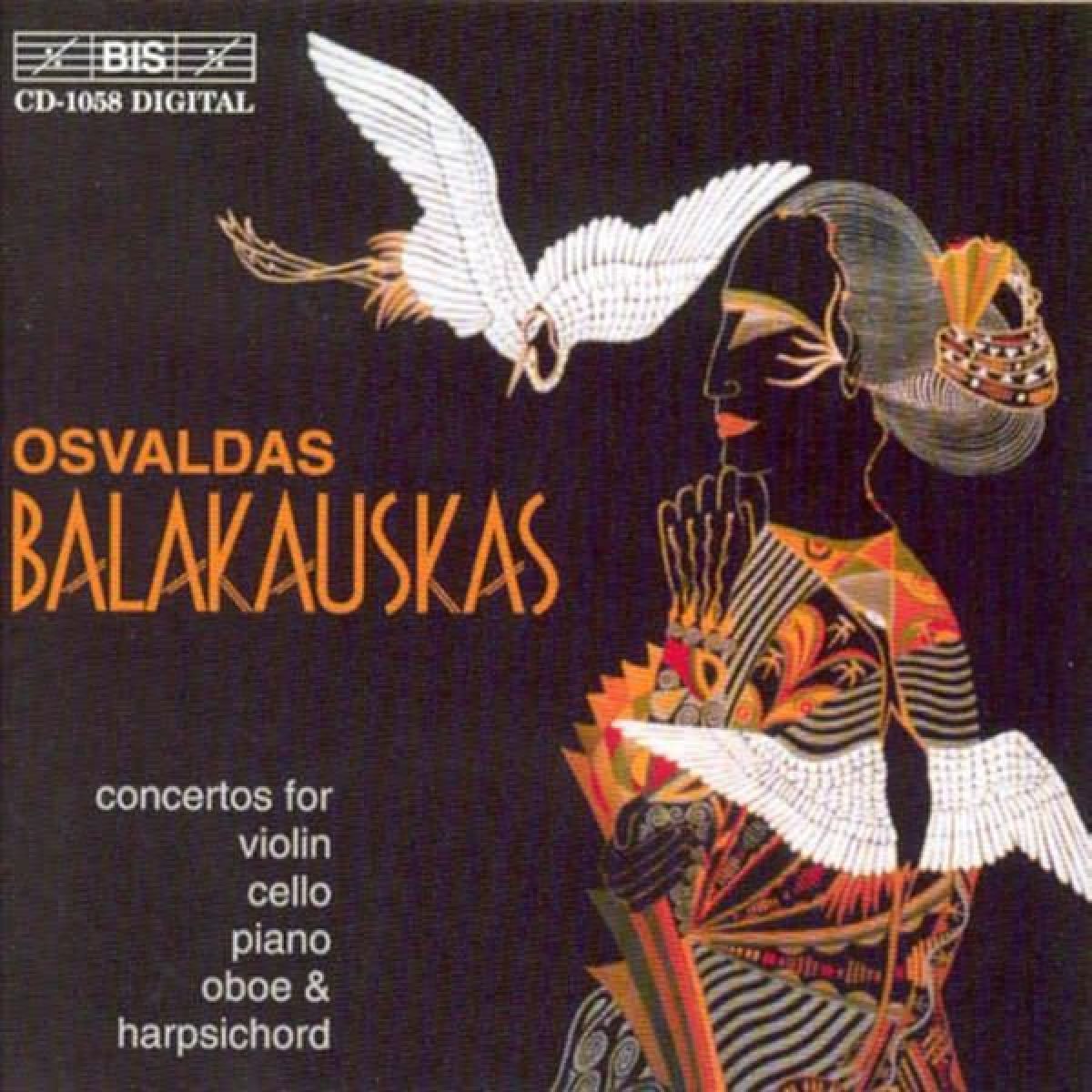 Afbeelding van St. Christopher Chamber Orchestra, Vilnius, Donatas Katkus - Osvaldas Balakauskas: Concertos For Violin, Cello, Piano, Oboe & Harpsichord