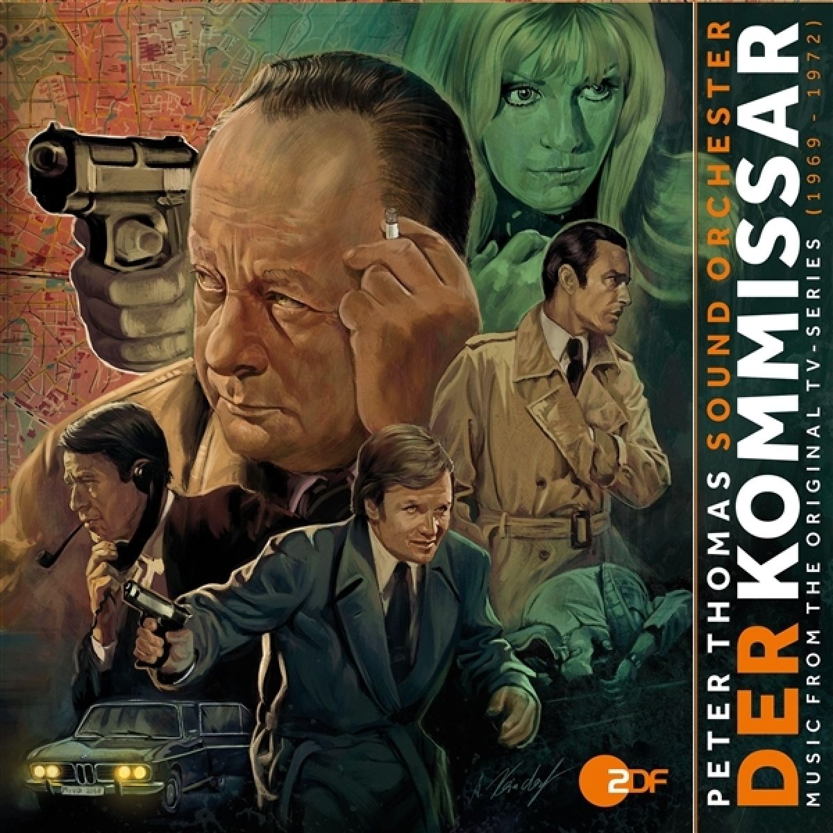 Afbeelding van Peter Thomas Sound Orchester - Der Kommissar