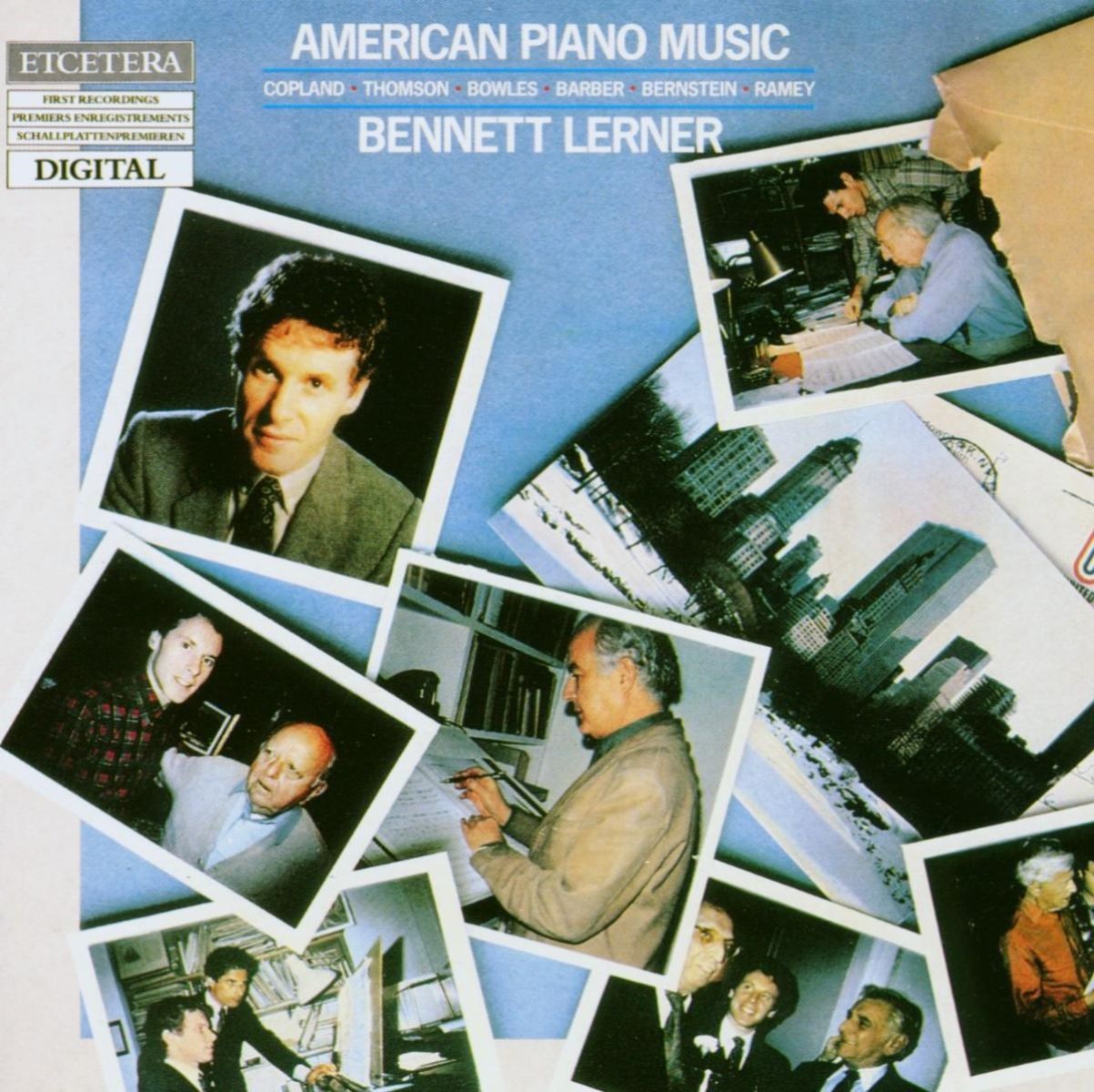 Bennett Lerner - American Piano Music Vol 1