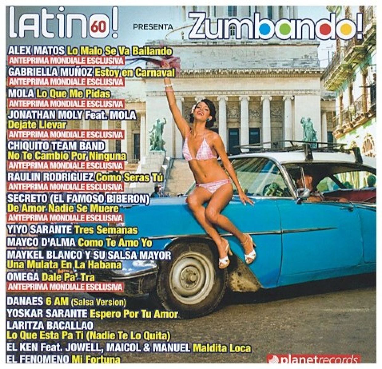 Various Artists - Latino 60 Presenta Zumbando
