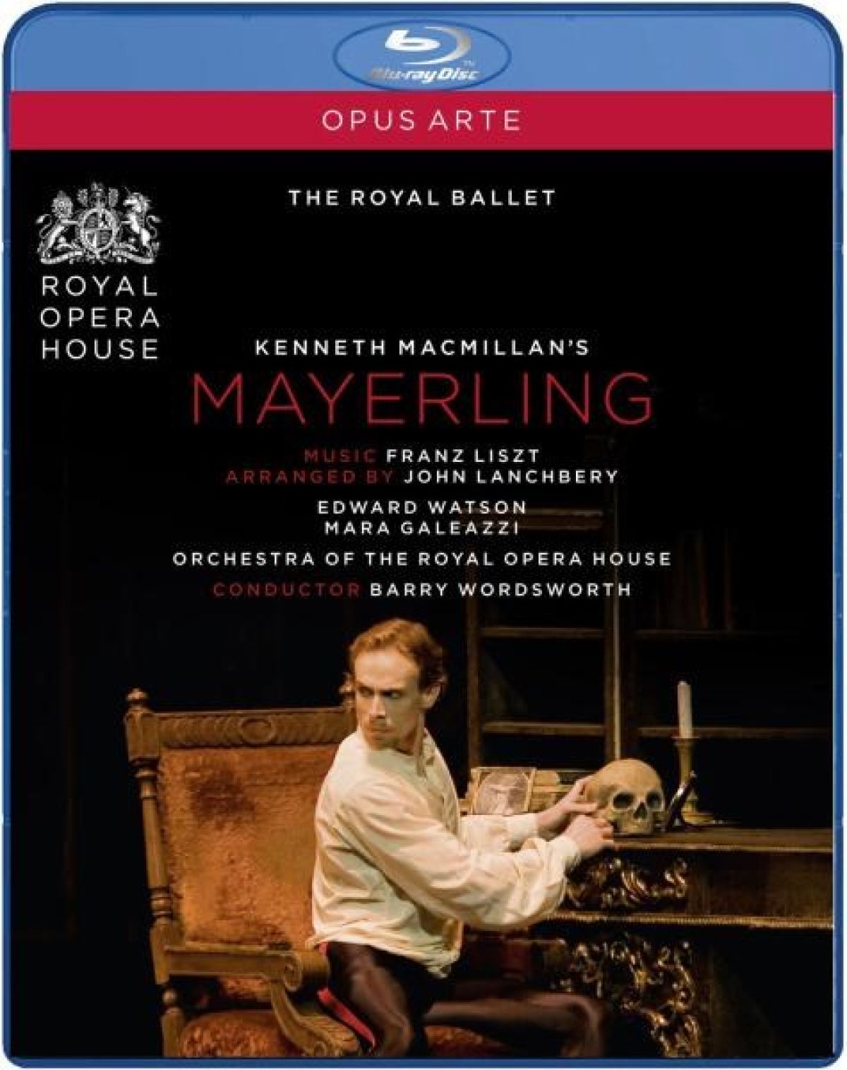 Afbeelding van Edward Watson, Mara Galeazzi, The Orchestra of the Royal Opera House, Barry Wordsworth - MacMillan: Mayerling