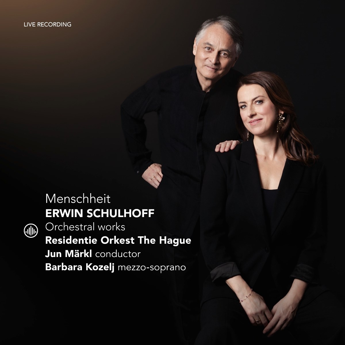 Afbeelding van Barbara Kozelj, Residentie Orkest The Hague, Jun Märkl - Schulhoff: Menschheit - Orchestral Works