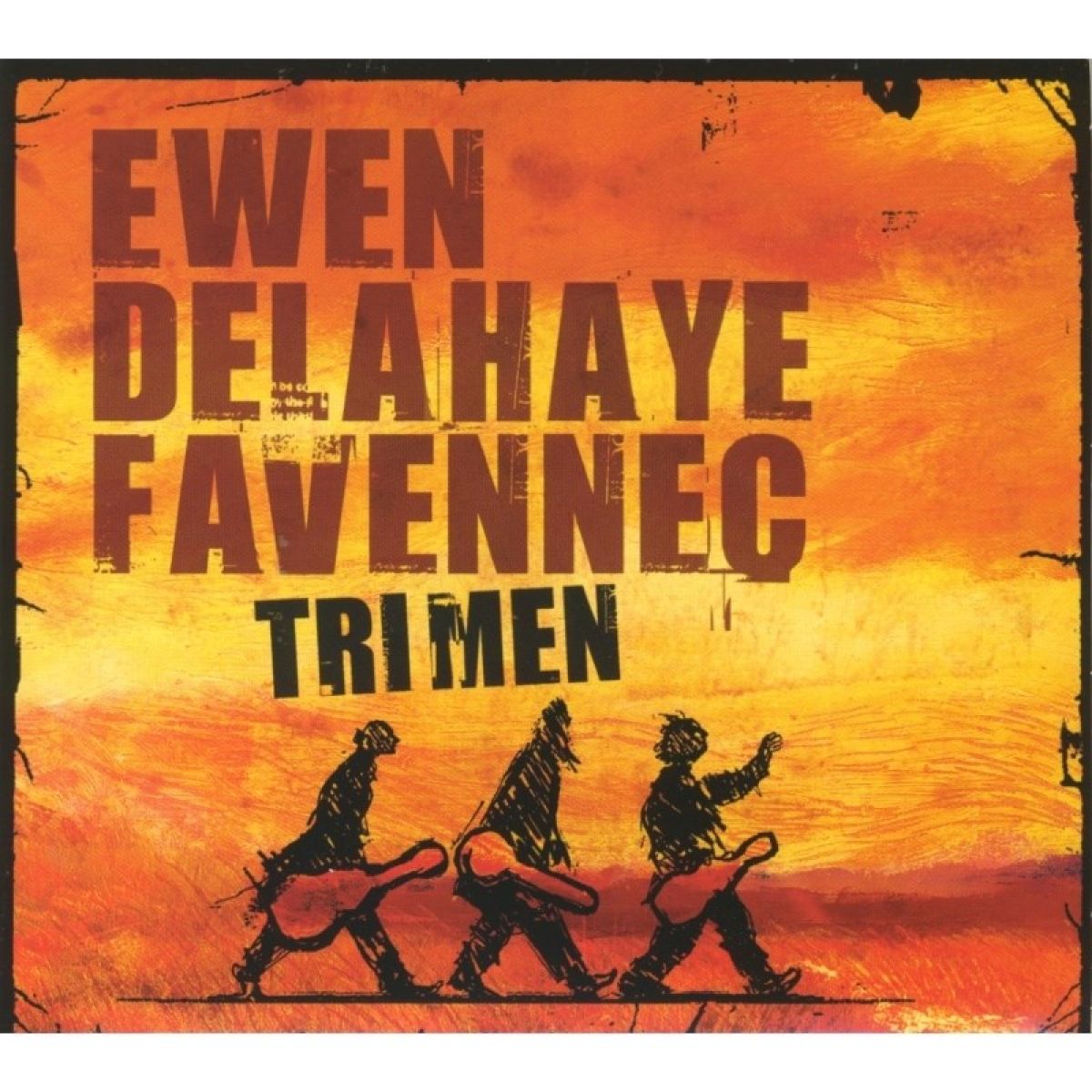 Patrik Ewen, Gérard Delahaye, Melaine Favennec - Tri Men