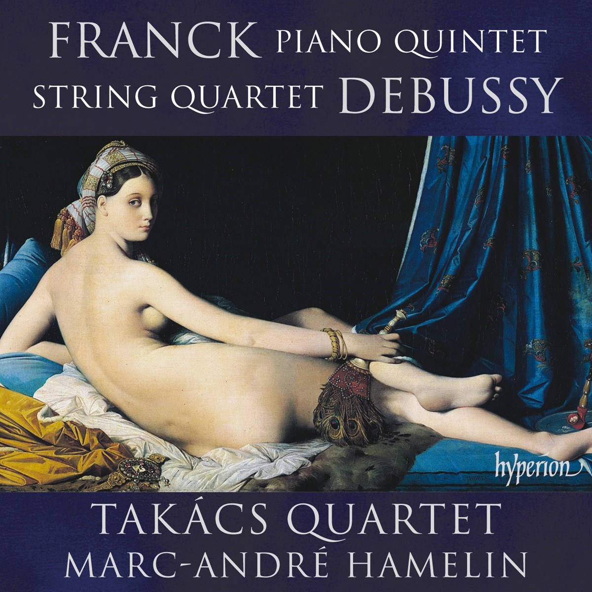 Afbeelding van Takacs Quartet & Marc-André Hamelin - Piano Quintet & String Quartet