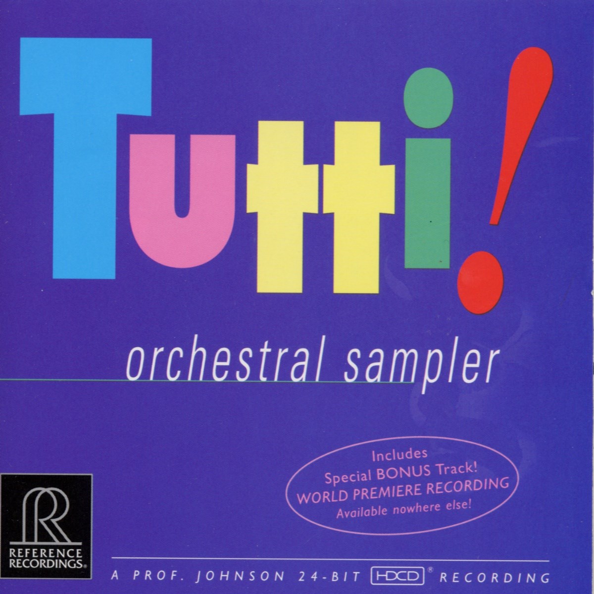 Afbeelding van Various Artists - Tutti! Orchestral Sampler