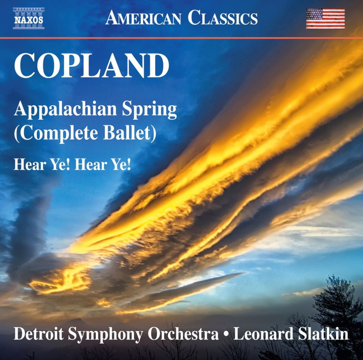 Afbeelding van Detroit Symphony Orchestra,Leonard Slatkin - Copland: Appalachian Spring (Complete Ballet) | Here Ye! Hear