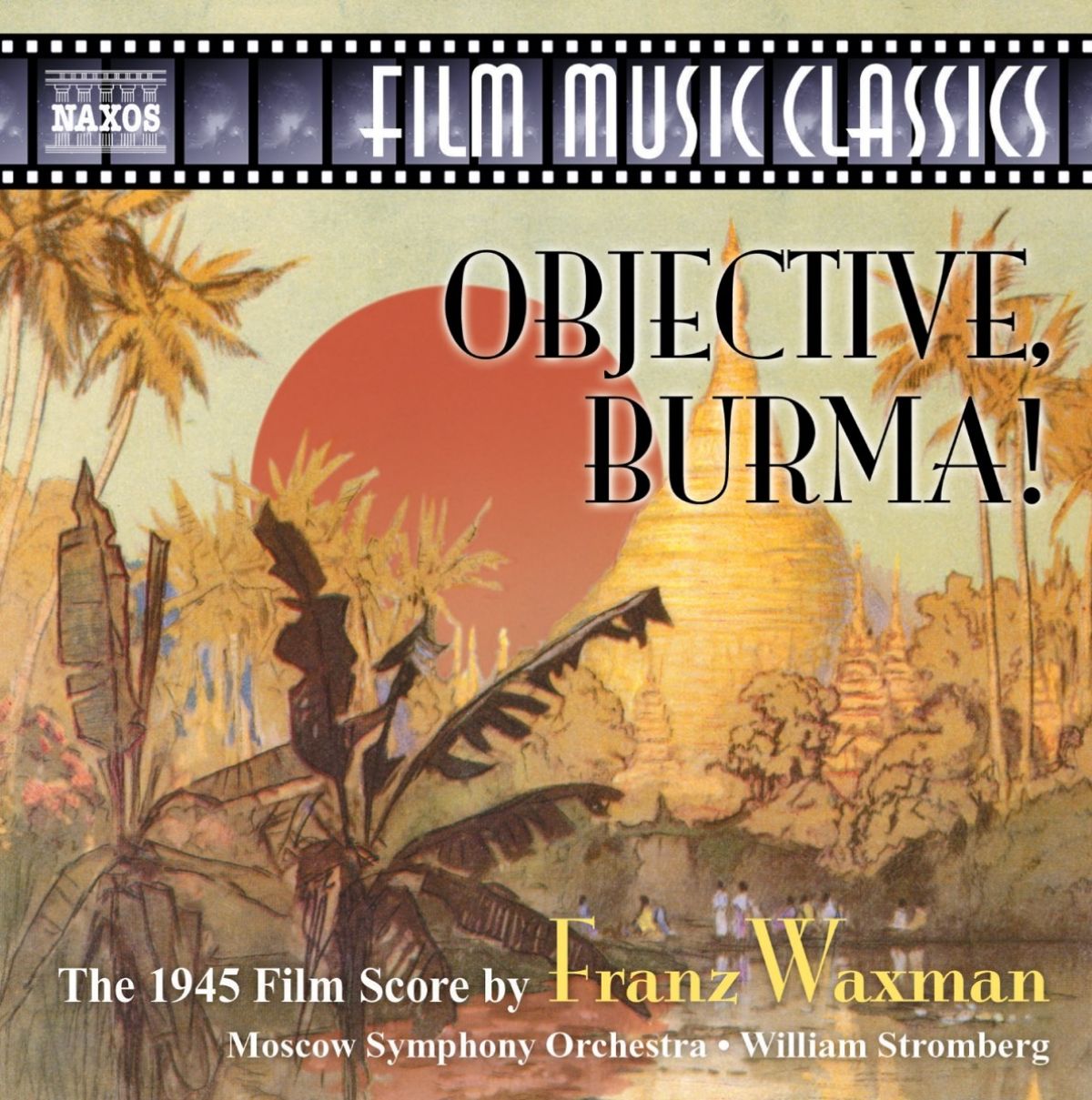 Afbeelding van Moscow Symphony Orchestra - Waxman: Objective Burma
