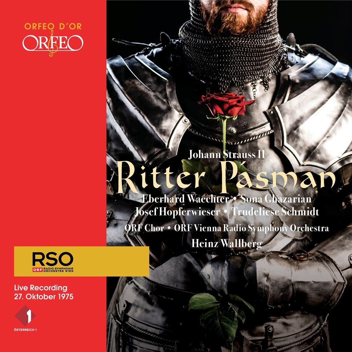 Afbeelding van ORF Chor & ORF Vienna Radio Symphony Orchestra, Heinz Wallberg - Straus II: Ritter Pasman