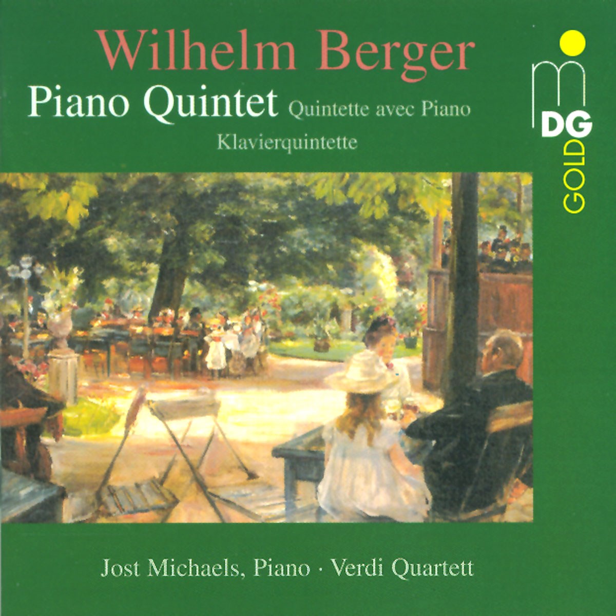 Jost Michaels, Verdi-Quartett - Berger: Piano Quintet Op.95