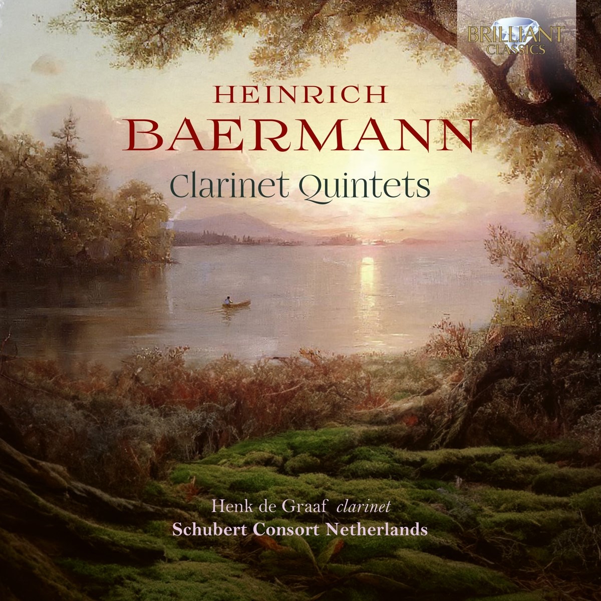 Afbeelding van Henk de Graaf, Schubert Consort Netherlands - Baermann: Clarinet Quintets