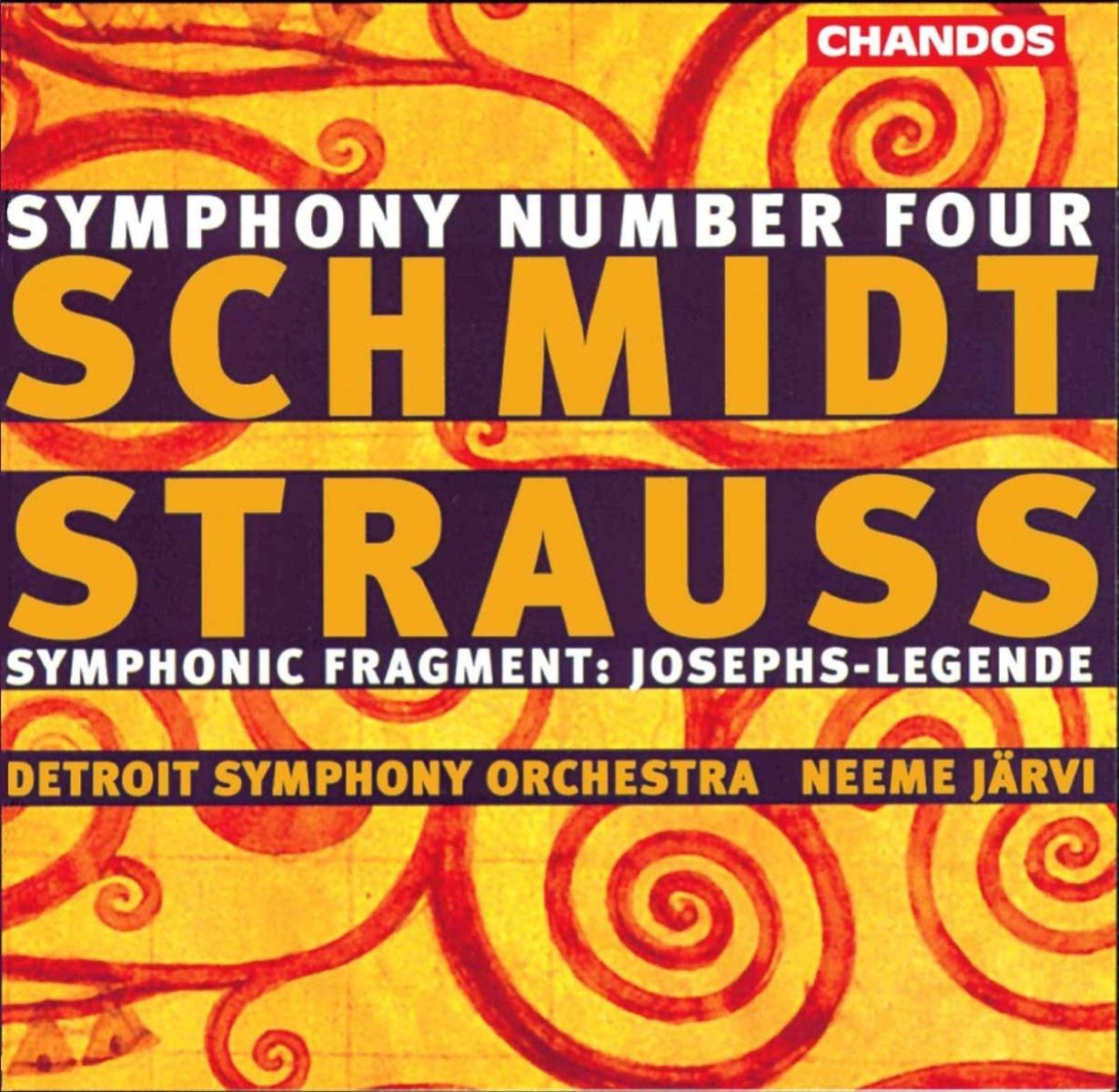 Afbeelding van Marcy Chanteaux, Detroit Symphony Orchestra, Neeme Järvi - Schmidt: Symphony No.4