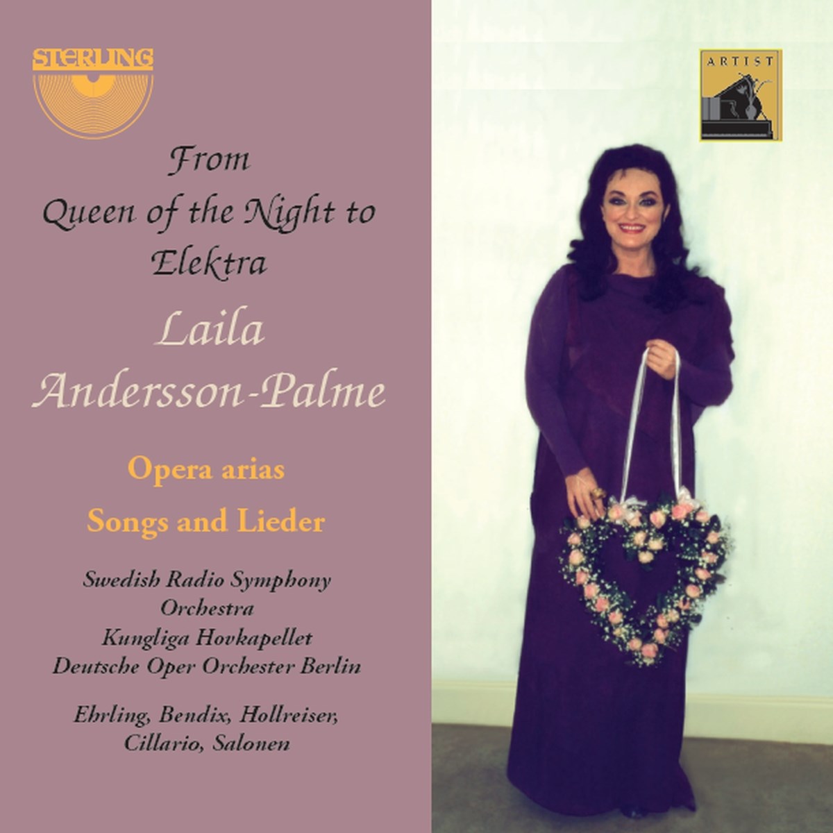 Afbeelding van Laila Andersson - From Queen Of The Night To Elektra: Opera Arias, Songs & Lieder