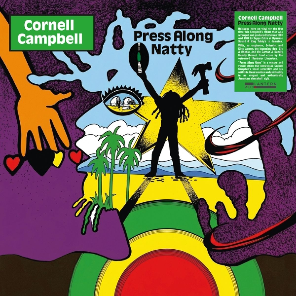 Afbeelding van Cornell Campbell - Press Along Natty