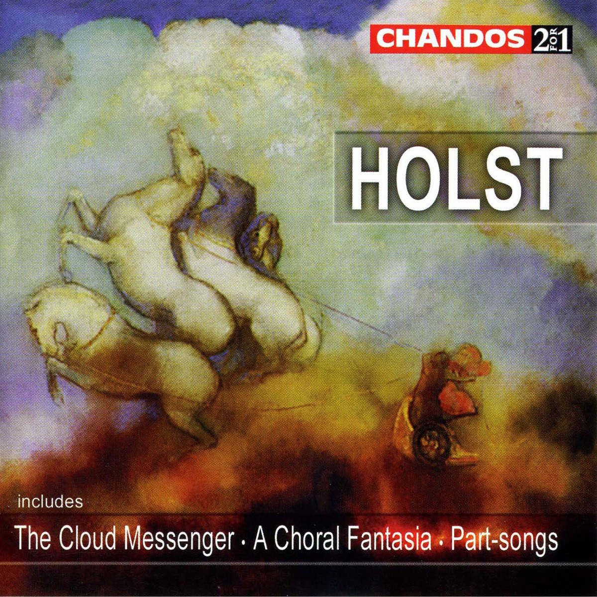 Afbeelding van Della Jones, London Symphony Orchestra, Richard Hickox - Holst: The Cloud Messenger