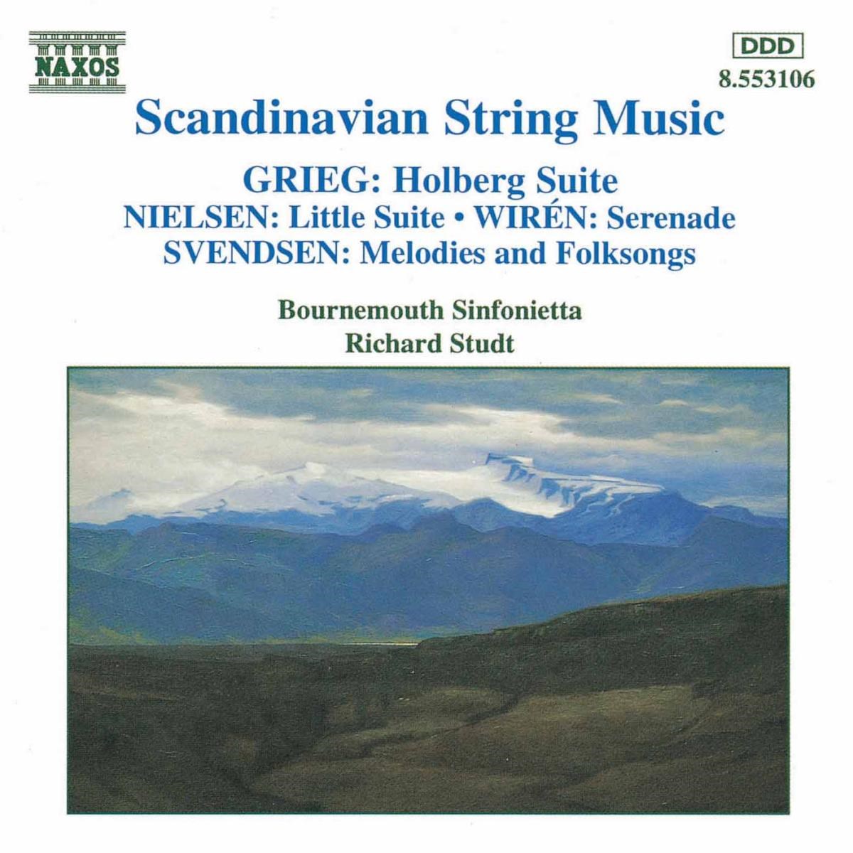 Afbeelding van Bournemouth Sinfonietta, Richard Studt - Scandinavian String Music