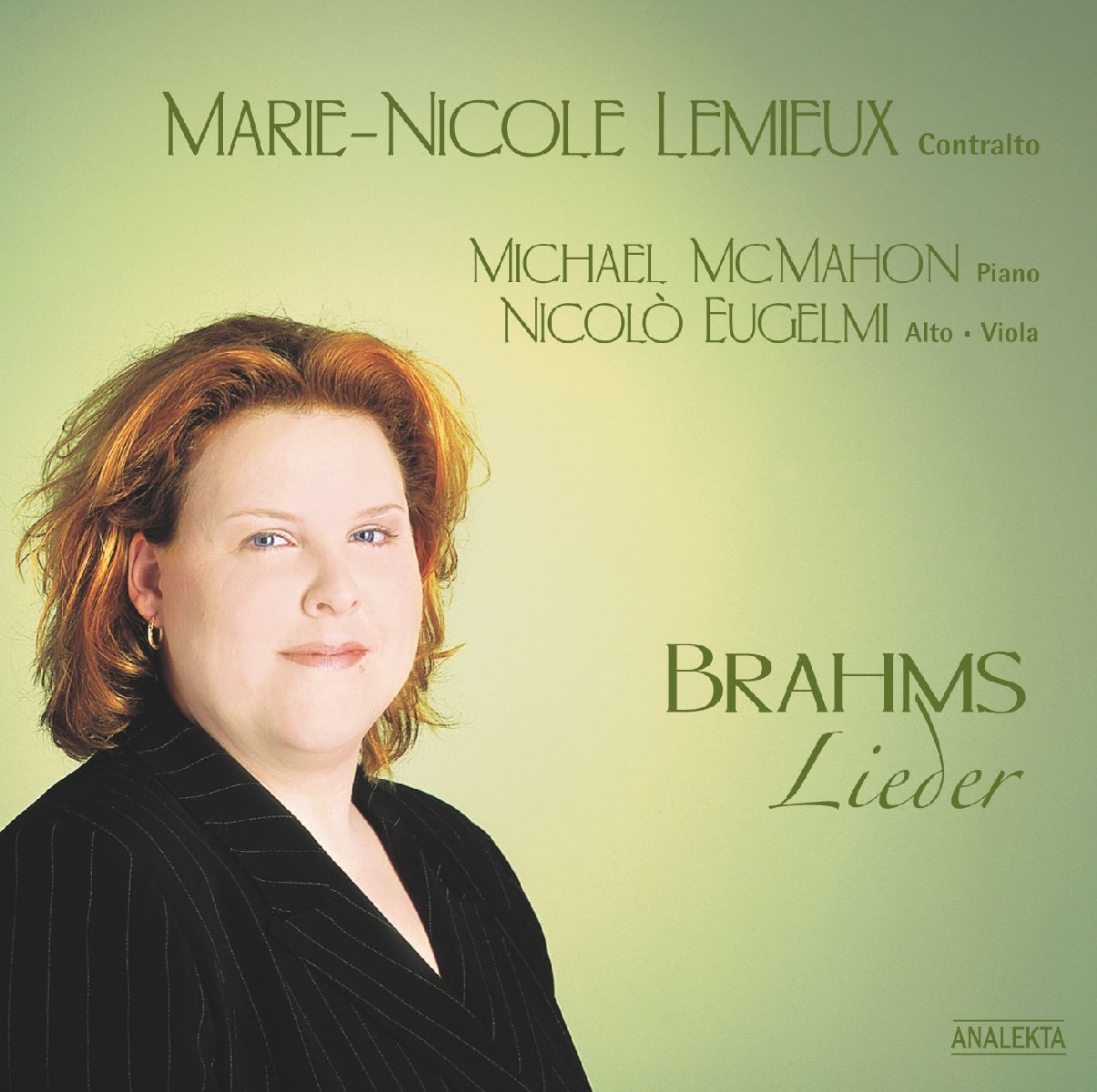 Afbeelding van Marie-Nicole Lemieux, Nicolò Eugelmi, Michael McMahon - Brahms: Lieder
