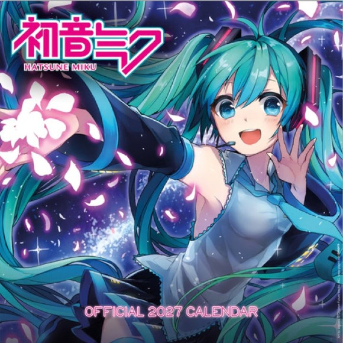 Kalender 2027 - Hatsune Miku