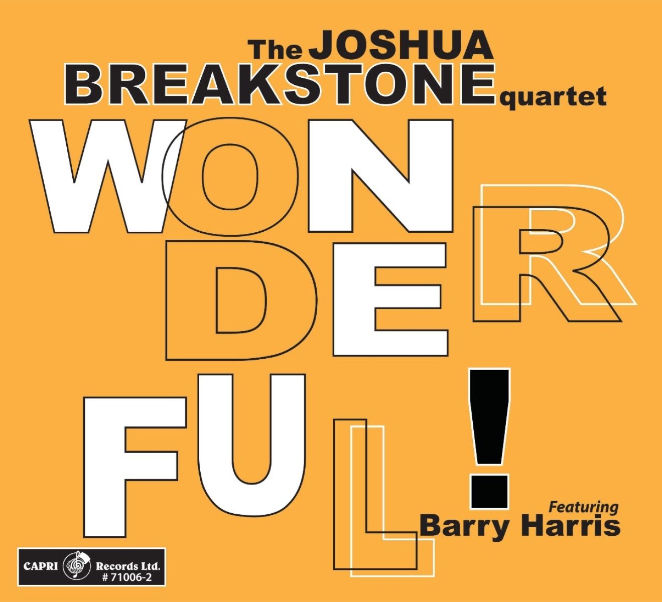 Afbeelding van The Joshua Breakstone Quartet - Wonderful!