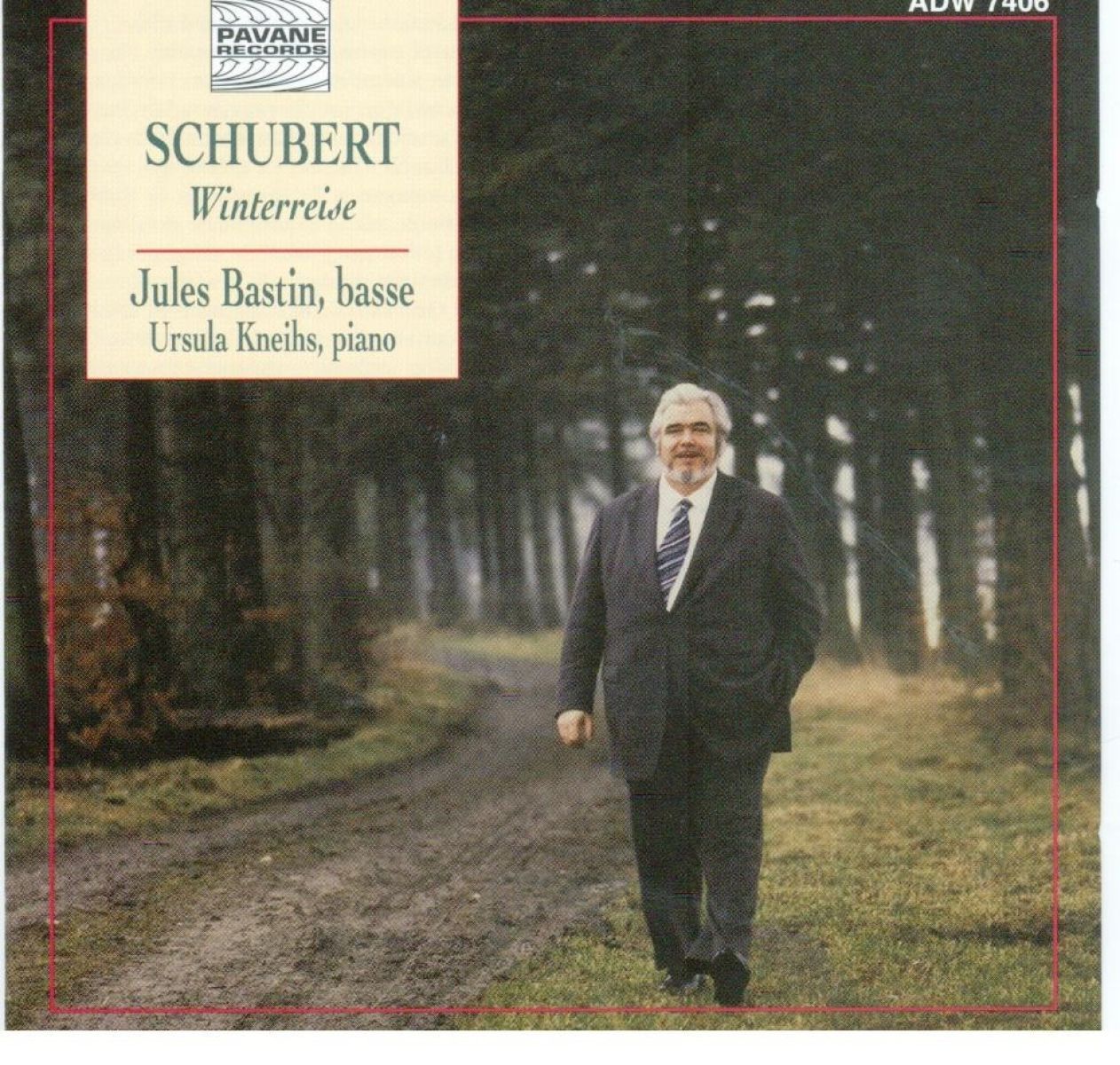 Afbeelding van Jules Bastin & Ursula Kneihs - Schubert: Winterreise D.911